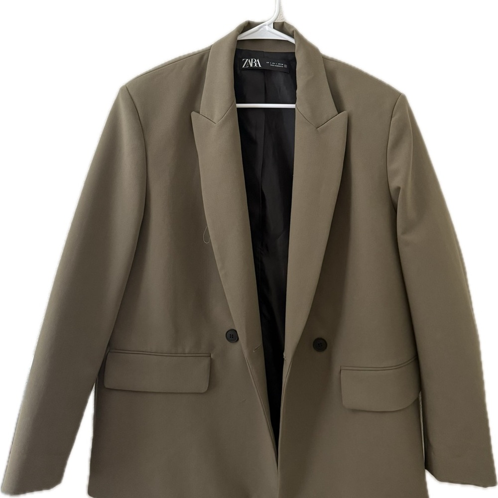 Zara Khaki Blazer